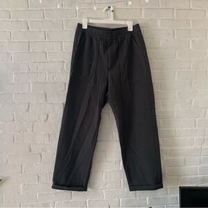 NWOT Uniqlo Men’s Casual Cotton Gray Straight Leg Pants